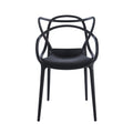 Dining Chair (Set of 4) - Black - Plastic