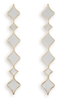 Harriswood - Accent Mirror Set (Set of 2) - Gold Finish