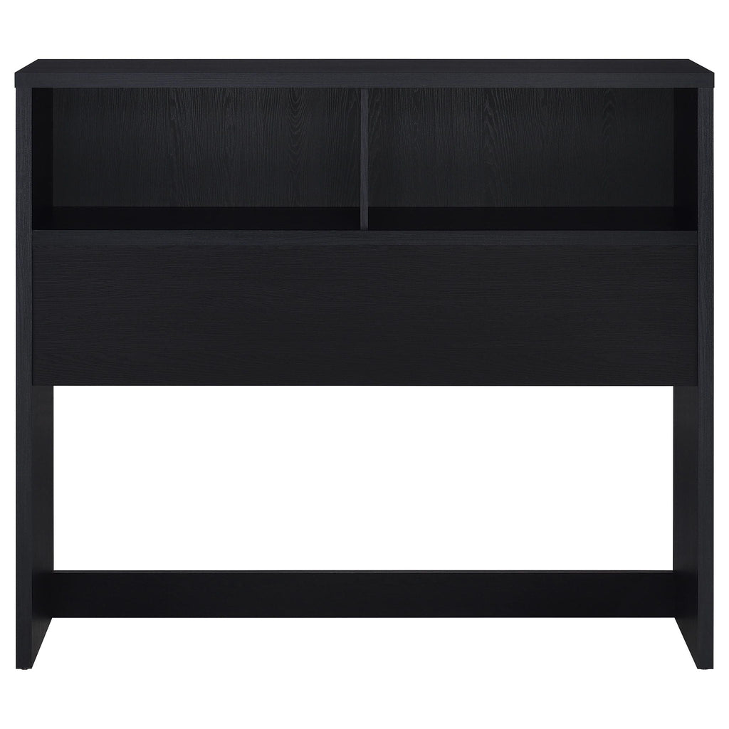 Westpark 49-inch Full Bookcase Headboard Black
