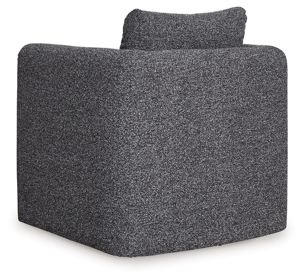 Vreni - Accent Chair - Charcoal / Black