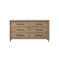 6 Drawer Dresser - Sand
