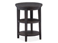 Westley Falls - Round Accent End Table - Graphite