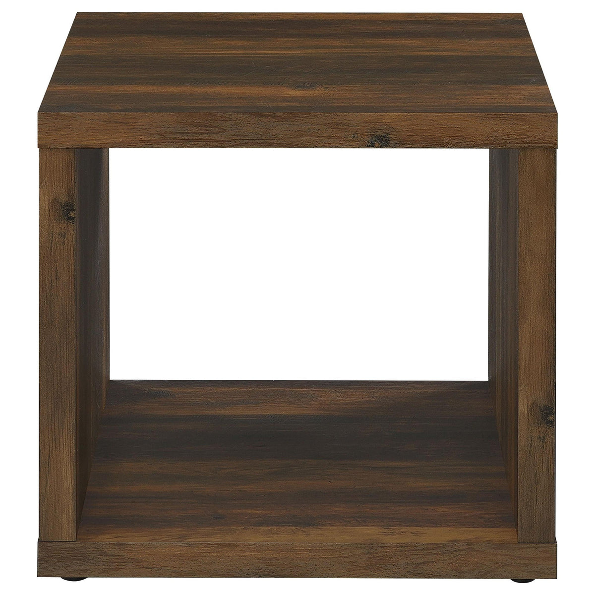 Frisco 2-piece Coffee and End Table Set Dark Pine