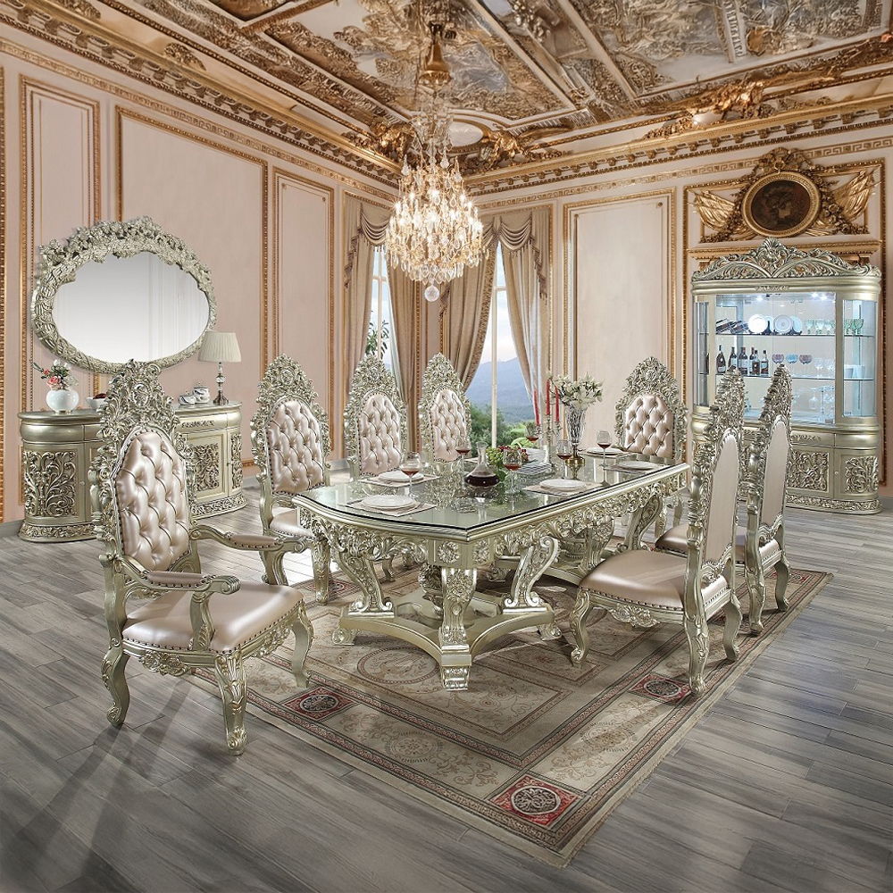 Sorina - Dining Table - Antique Gold