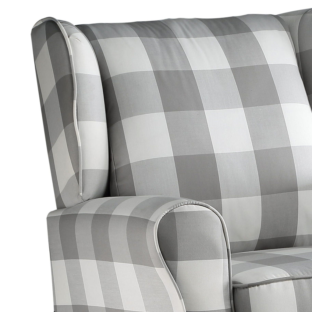 Patli - Glider Chair With Swivel - Gray
