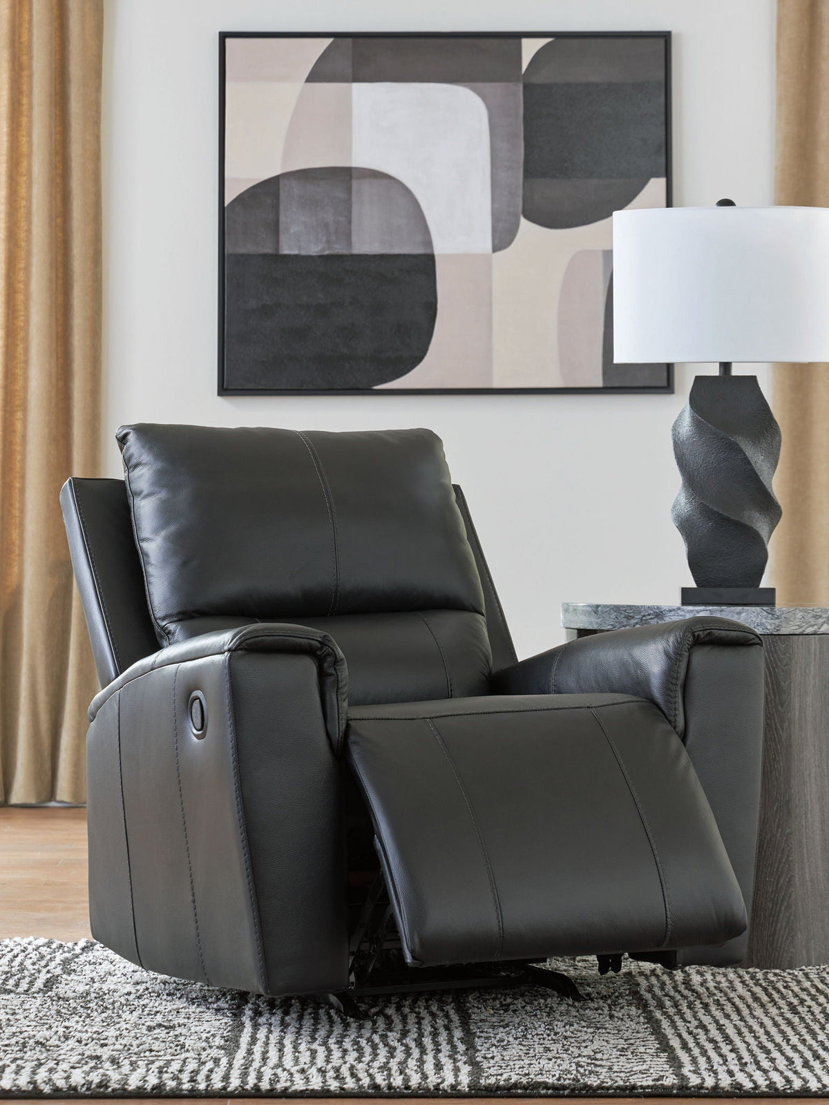 Glossmore - Rocker Recliner - Black