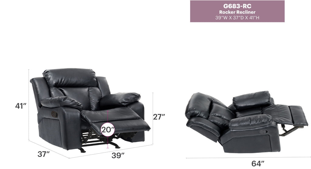 Comfortable Rocking Motion Recliner