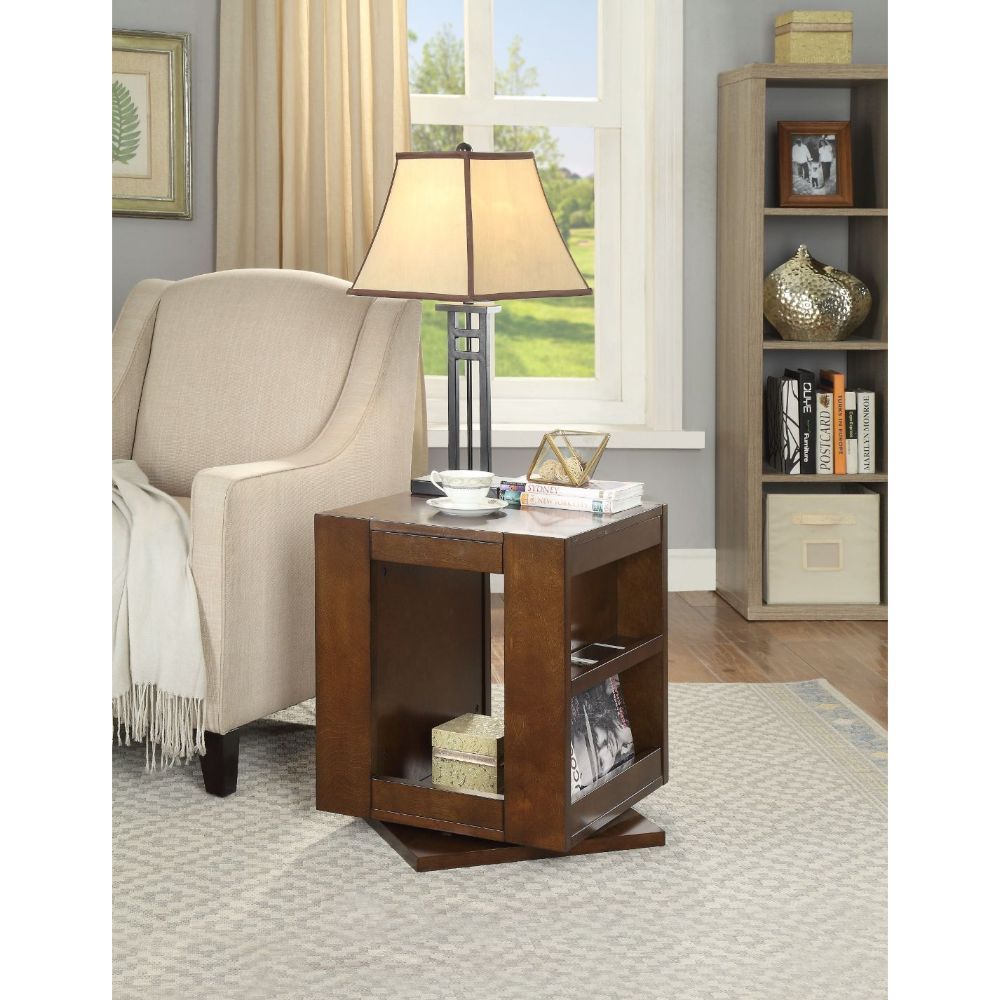 Pisanio - 22" End Table - Espresso