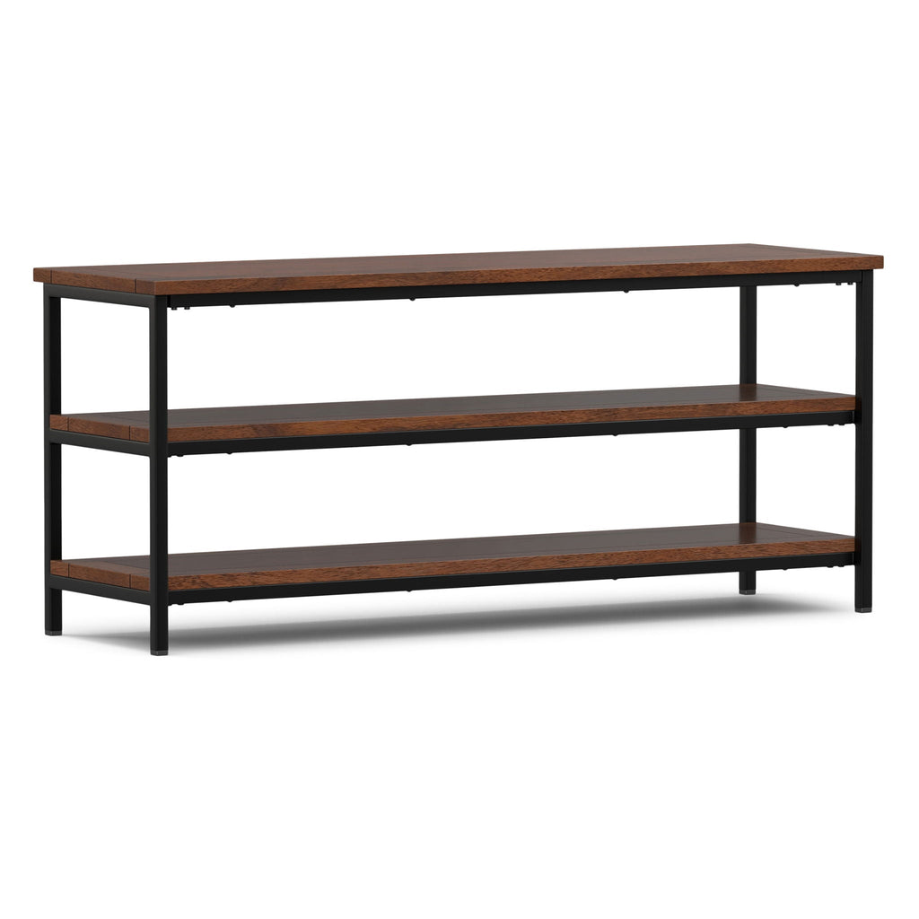 Skyler - TV Media Stand - Dark Cognac Brown