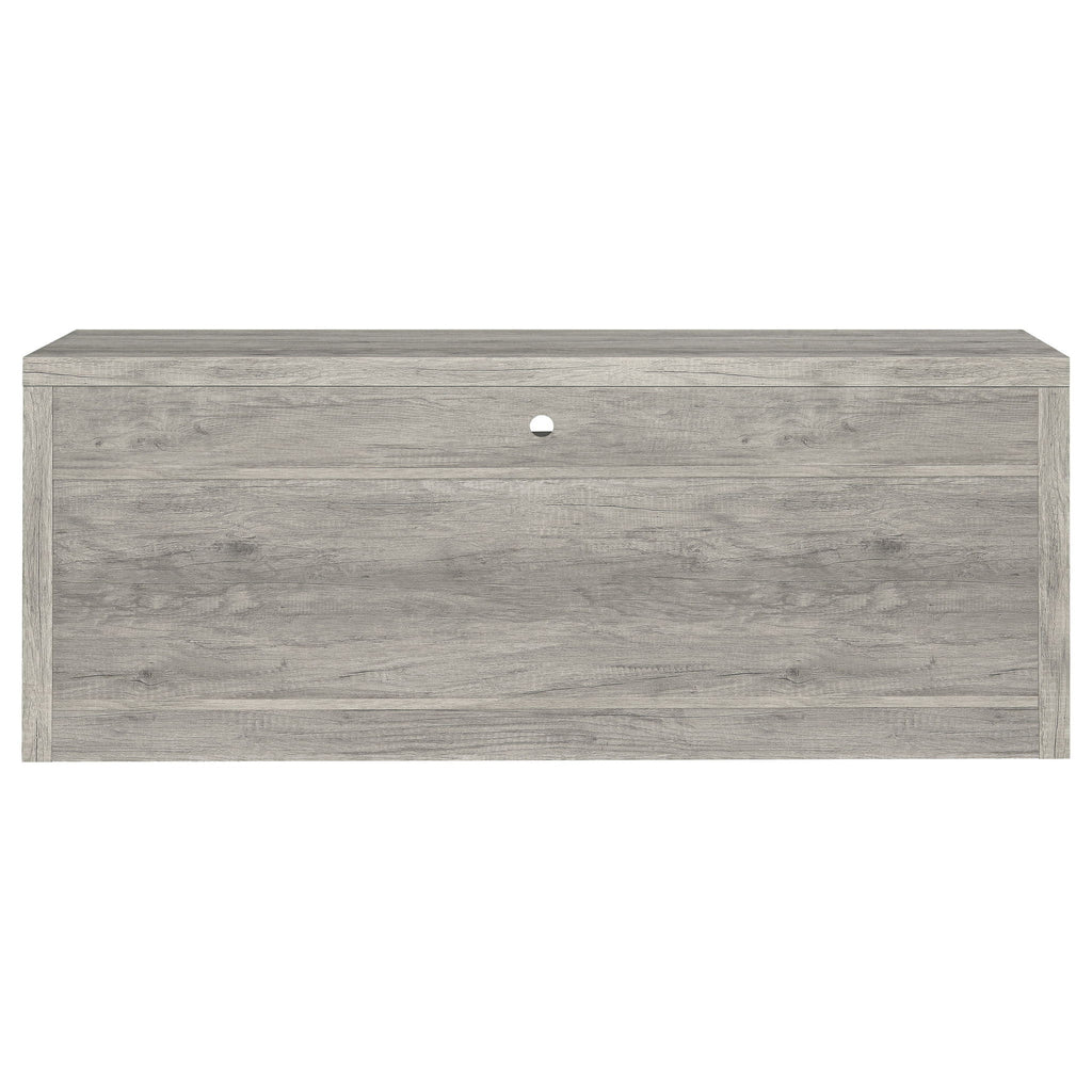 Burke 2-drawer Engineered Wood 59-inch TV Stand Grey Driftwood