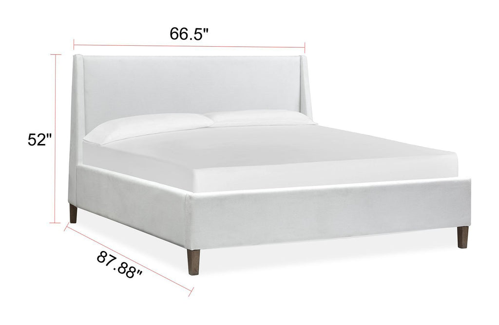 Lindon - Complete Upholstered Island Bed