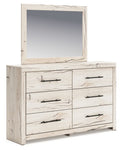 Lawroy - Dresser And Mirror - Light Natural