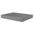Foldable 9" Twin Size Metal Mattress Box Spring Foundation Bedroom Furniture Bed Base - Gray