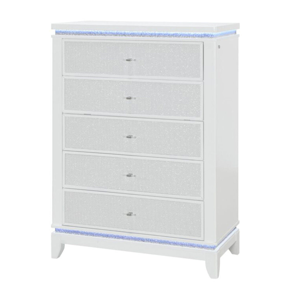 Adalid - Chest With LED Lighting - White