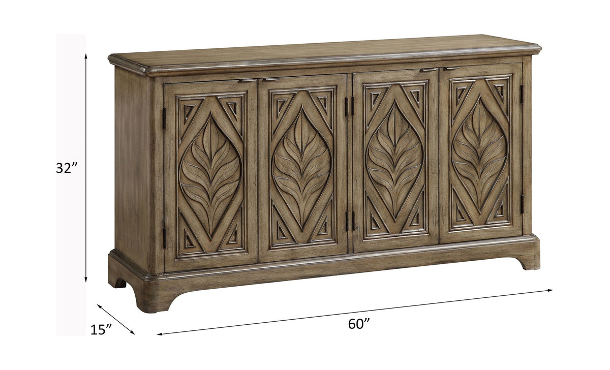 Orana - Console Cabinet - Oak