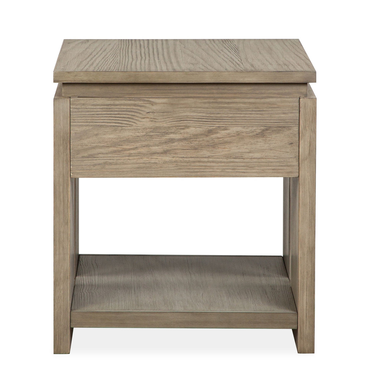 Conrad - Rectangular End Table - Stone Harbor Gray