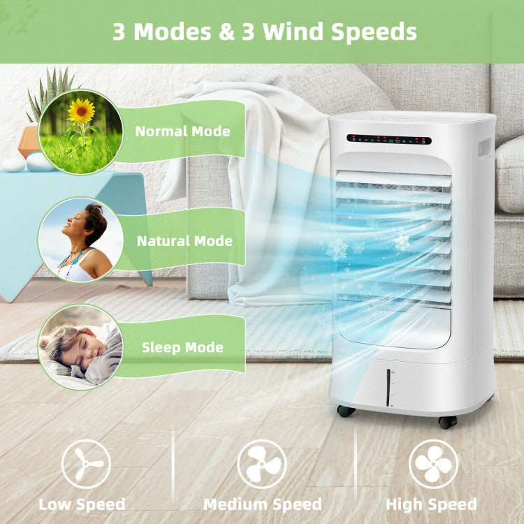 4-in-1 Portable Air Cooler with Timer & 3 Modes