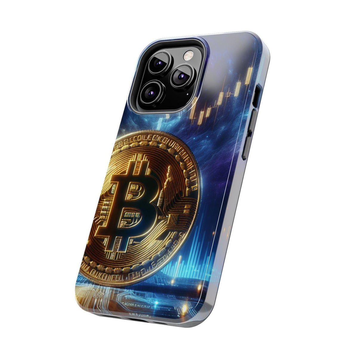 Bitcoin Chart Tough Phone Case
