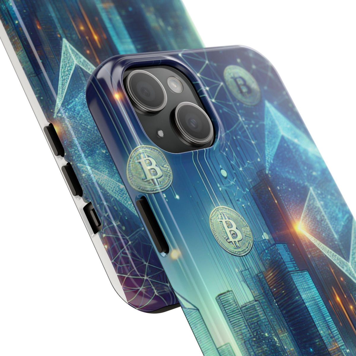 Phone Case - Cryptocurrency Enthusiasts Futuristic Design