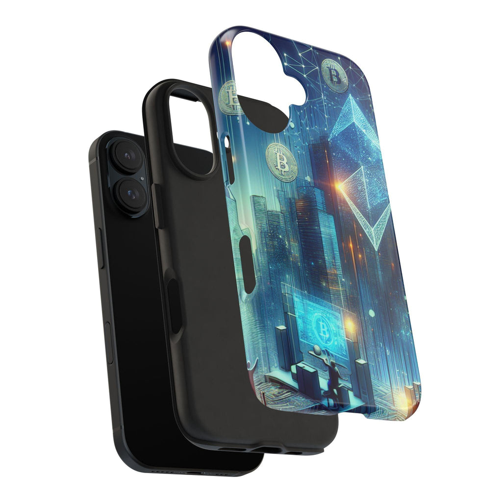 Phone Case - Cryptocurrency Enthusiasts Futuristic Design