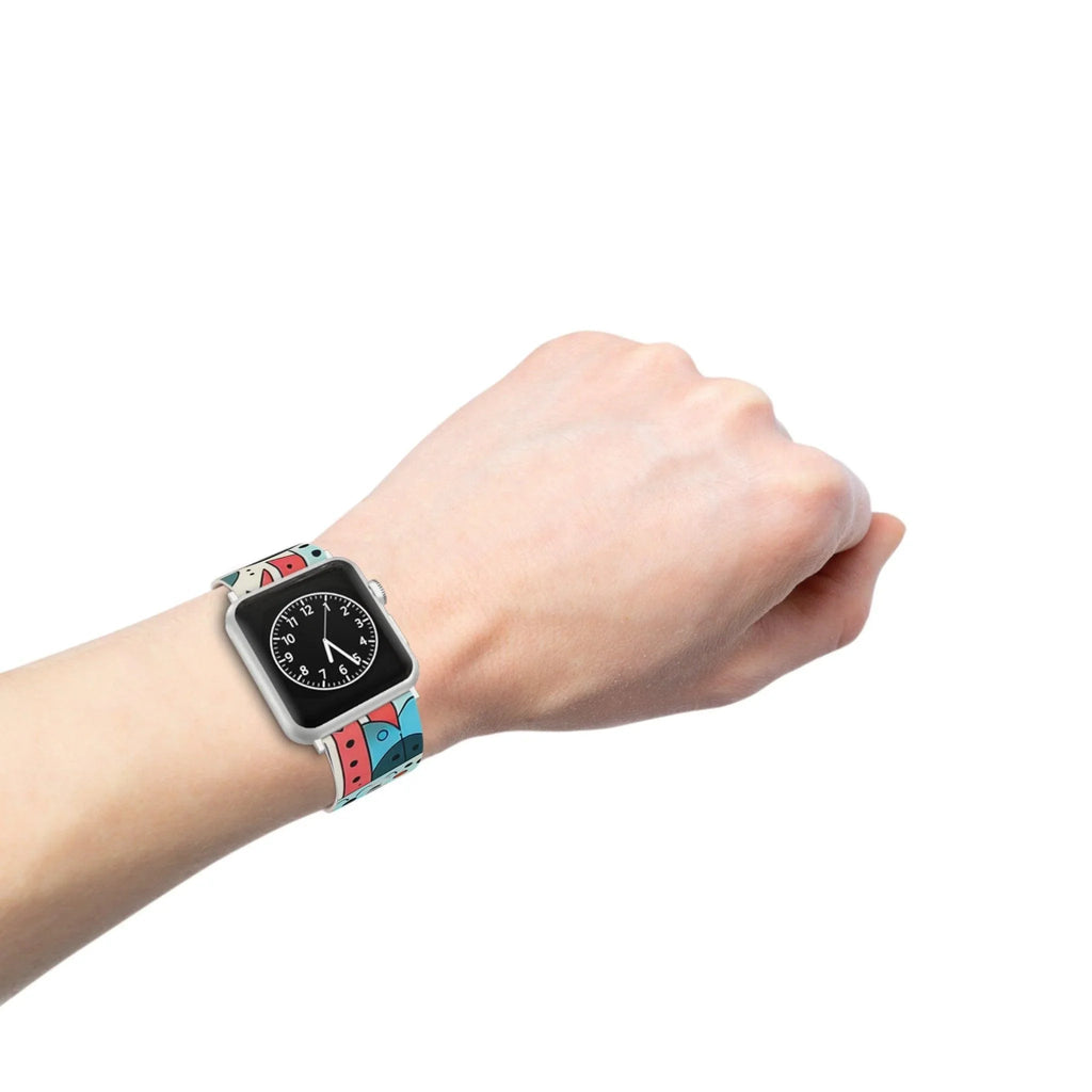 Watch Band - Wacky Color Pattern Design for Apple Watch