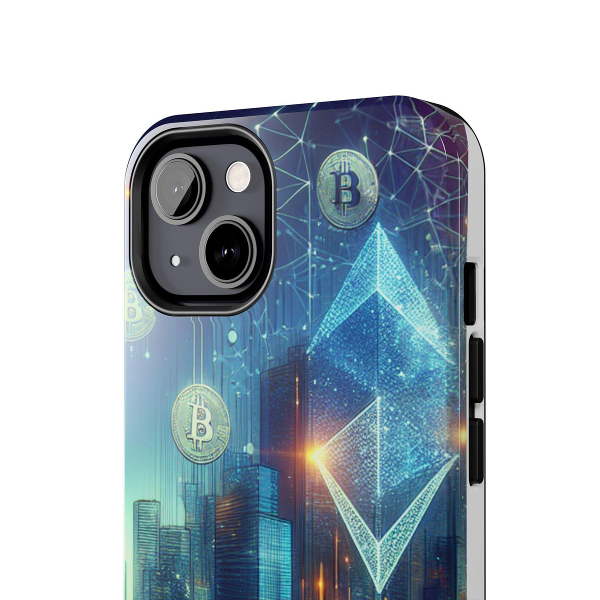 Phone Case - Cryptocurrency Enthusiasts Futuristic Design
