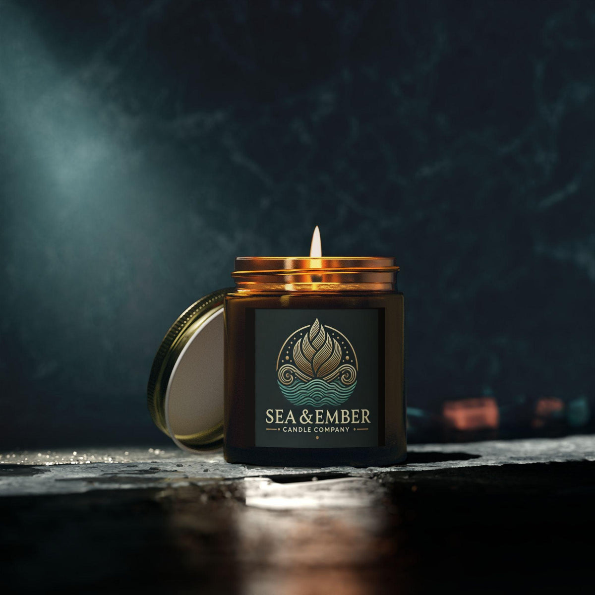 Candle Ocean Vibes Relaxation Scented
