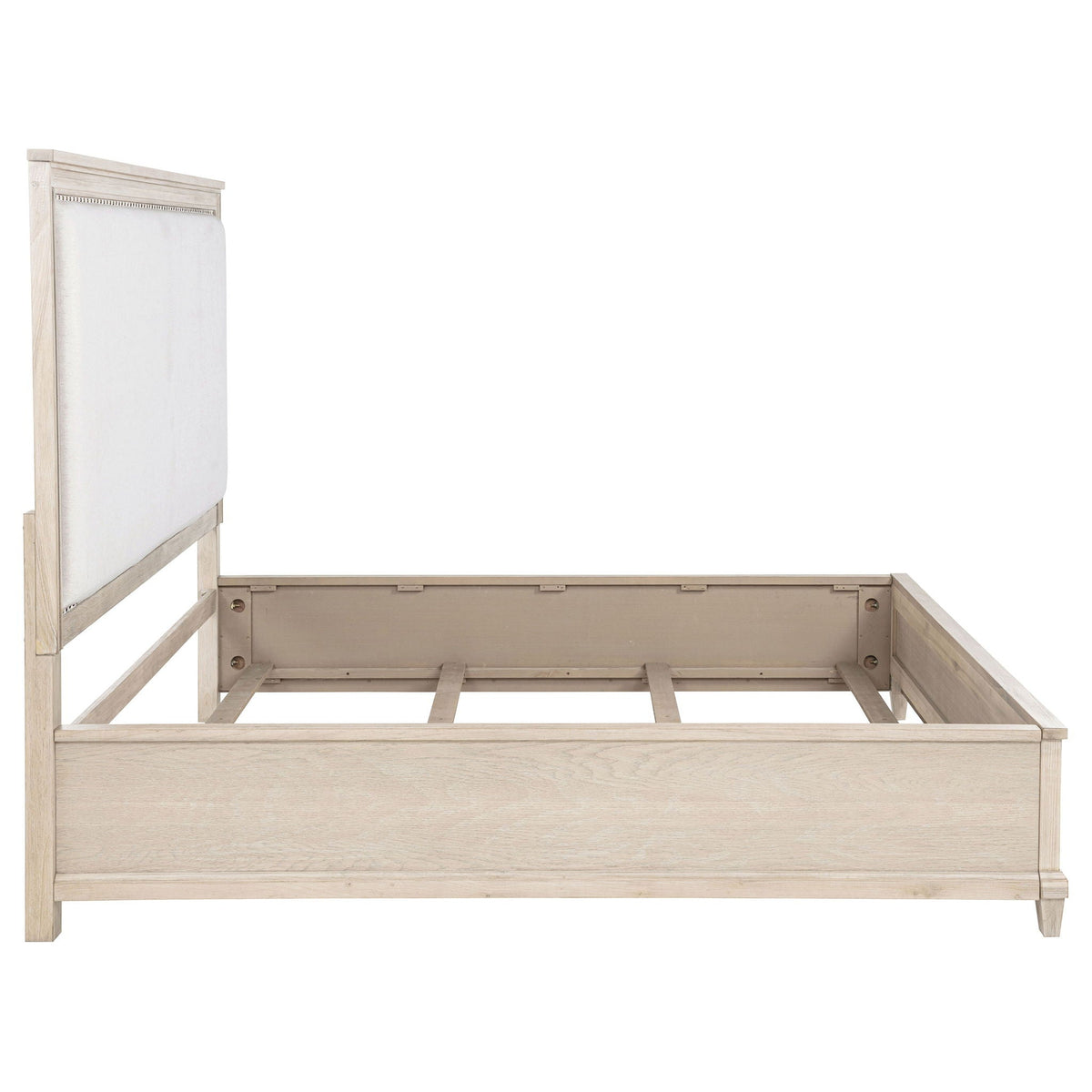 Pembroke 66-inch Eastern King Panel Bed Washed Oak
