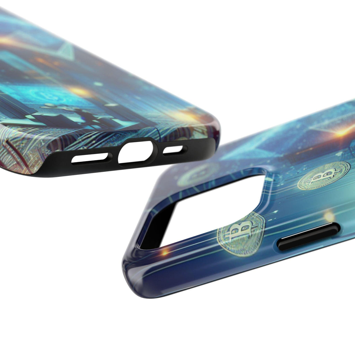 Phone Case - Cryptocurrency Enthusiasts Futuristic Design
