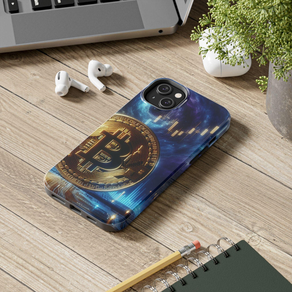 Bitcoin Chart Tough Phone Case