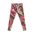 Pink Flower Leggings