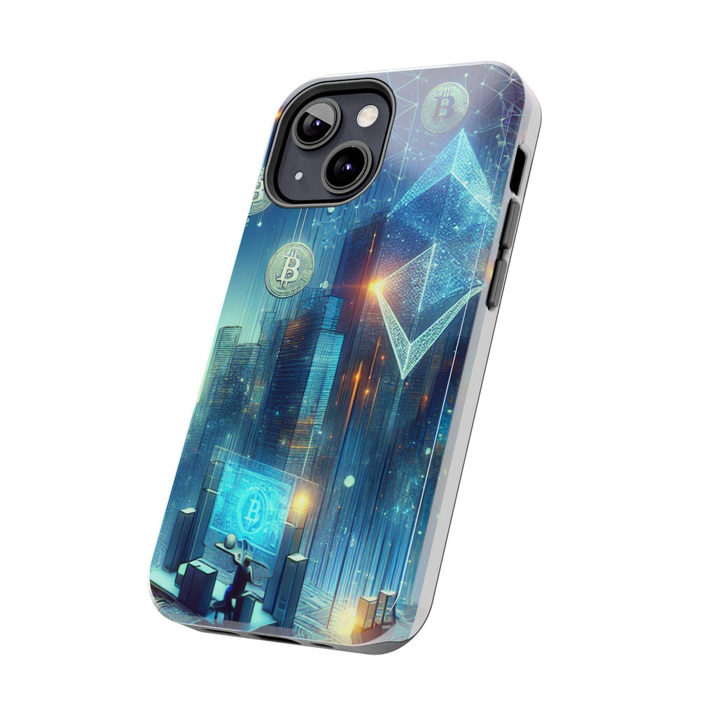 Phone Case - Cryptocurrency Enthusiasts Futuristic Design