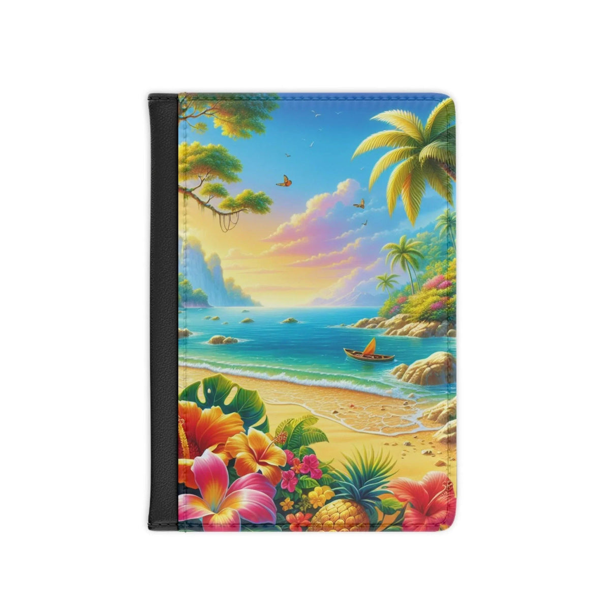 Passport Cover - Tropical Beach Passport Book