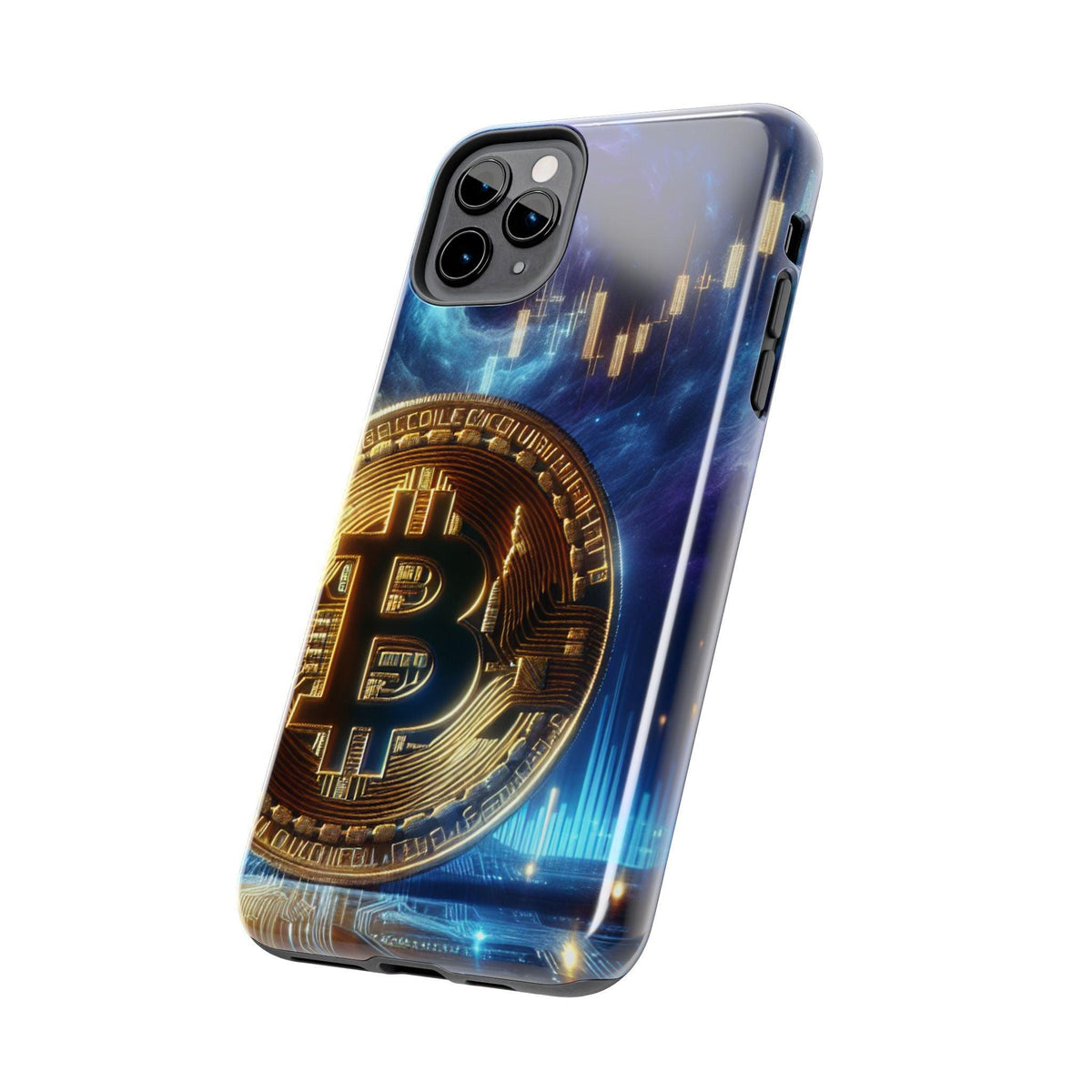 Bitcoin Chart Tough Phone Case