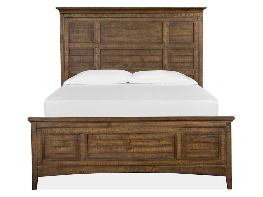 Bay Creek - Complete Panel Bed With Storage Rails