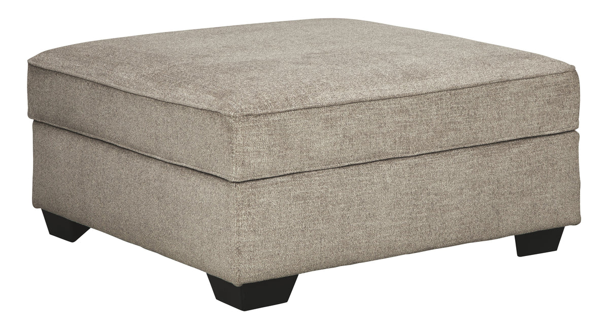 Bovarian - Ottoman With Storage - Stone