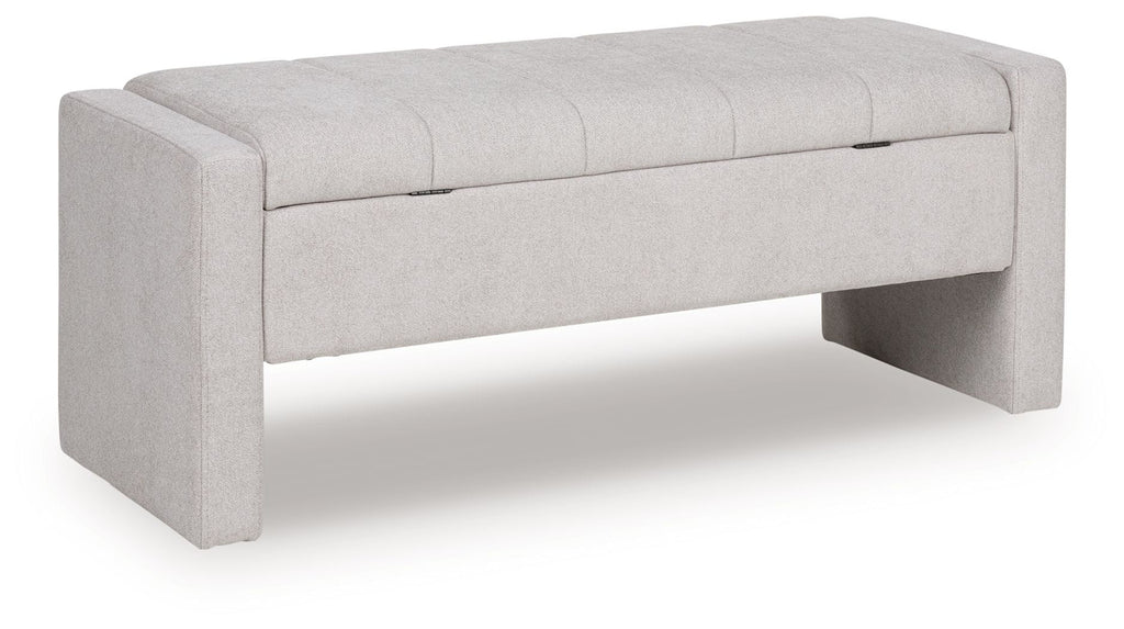 Akselman - Storage Bench - Gray