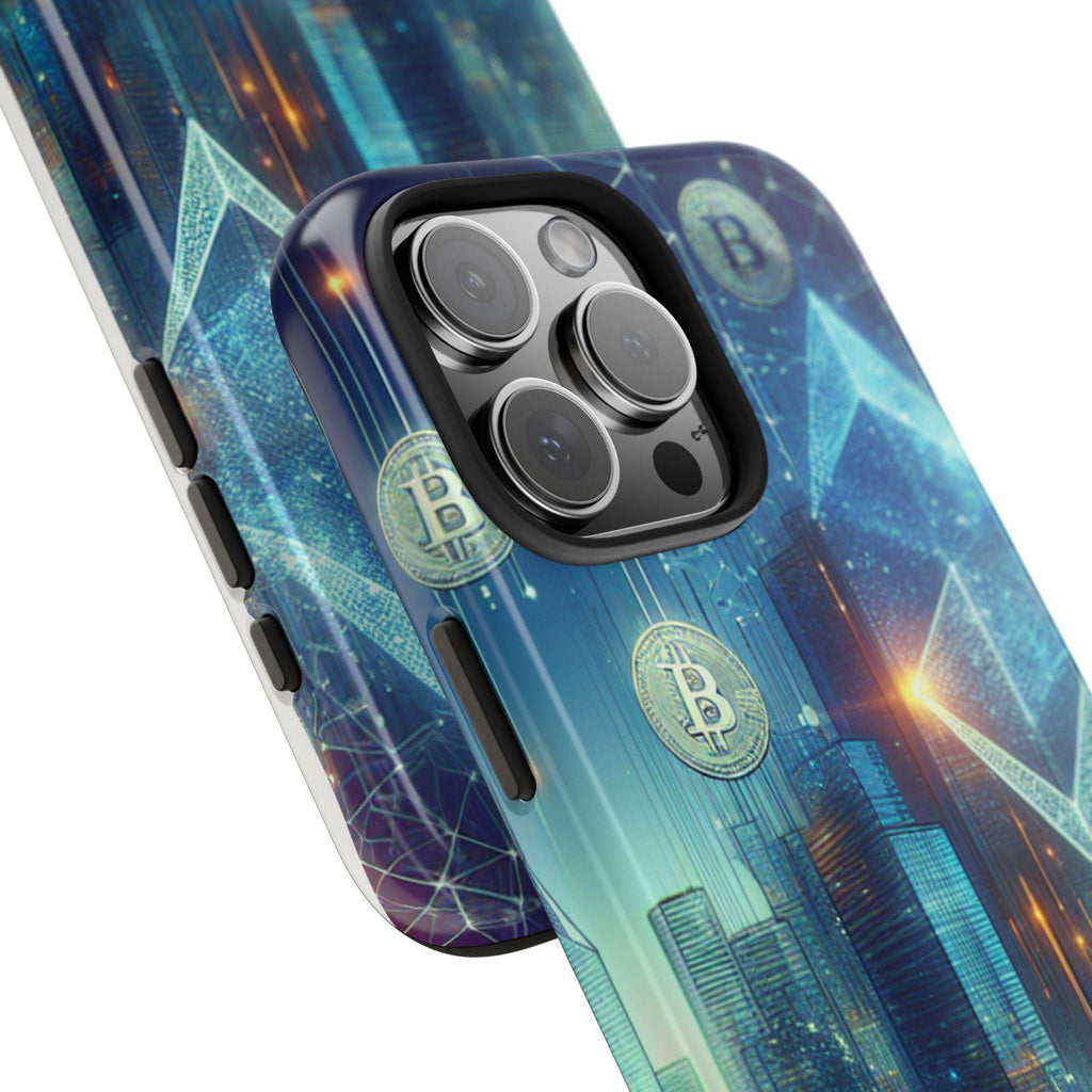 Phone Case - Cryptocurrency Enthusiasts Futuristic Design