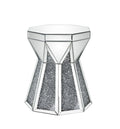 Noralie - End Table - Mirrored & Faux Diamonds