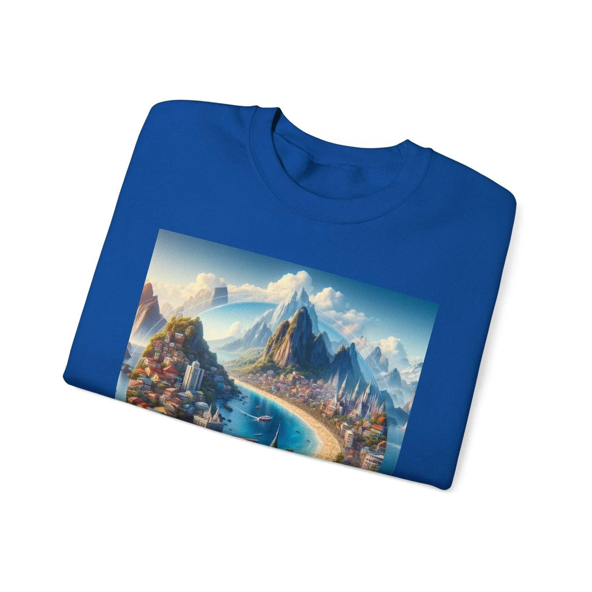 High-Quality 3D Travel and Exploration SweatShirt: Journey in Style