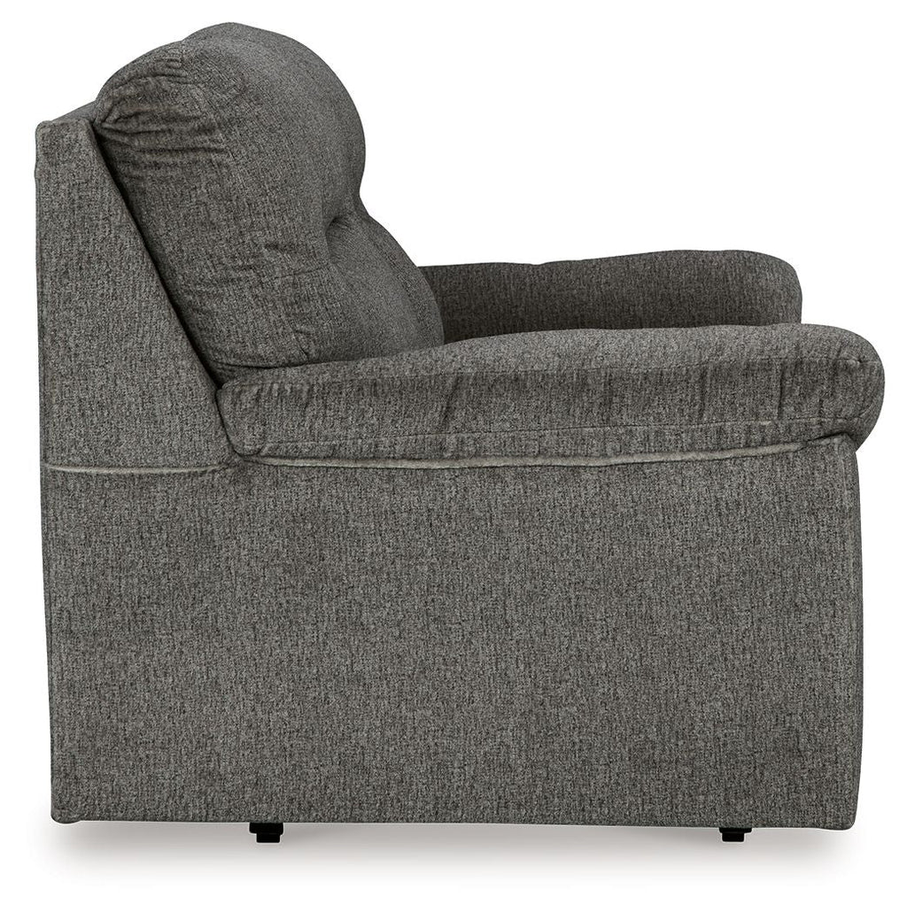 Bindura - Glider Loveseat - Mineral