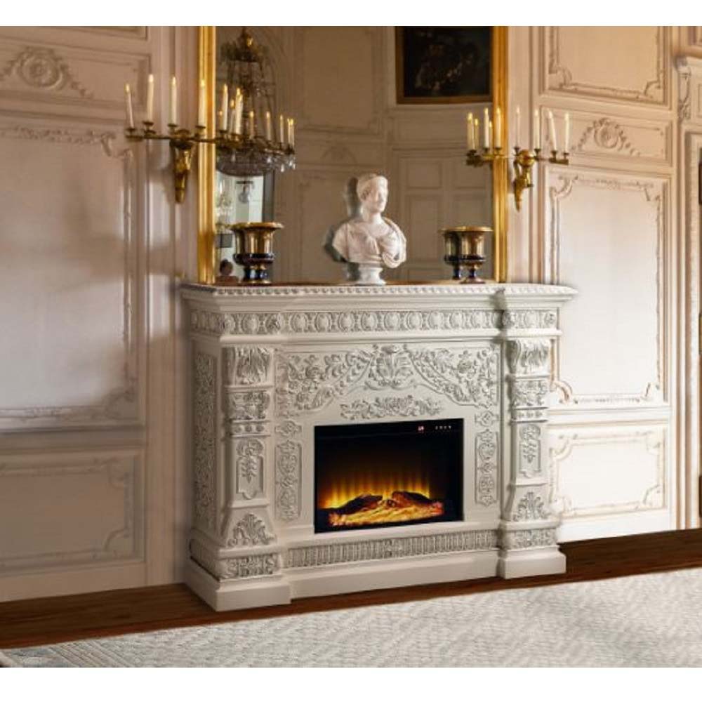 Vanaheim - Fireplace - Antique White