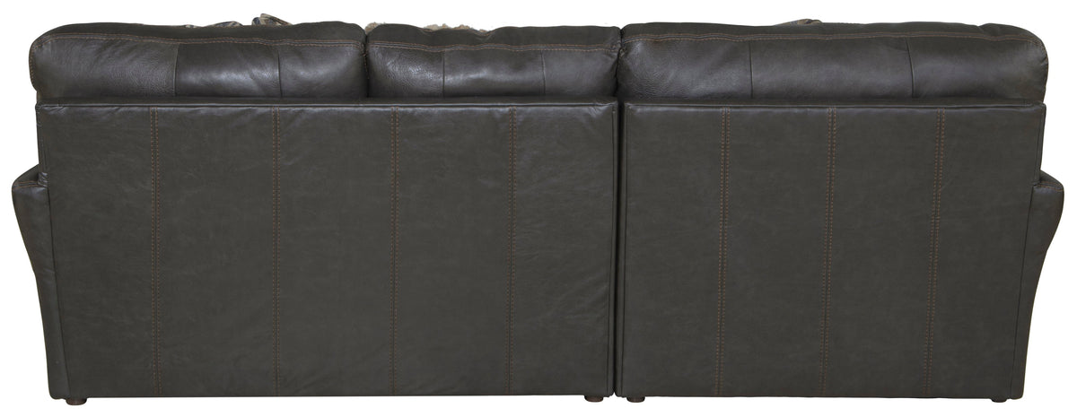 Denali - Italian Leather Match Sectional