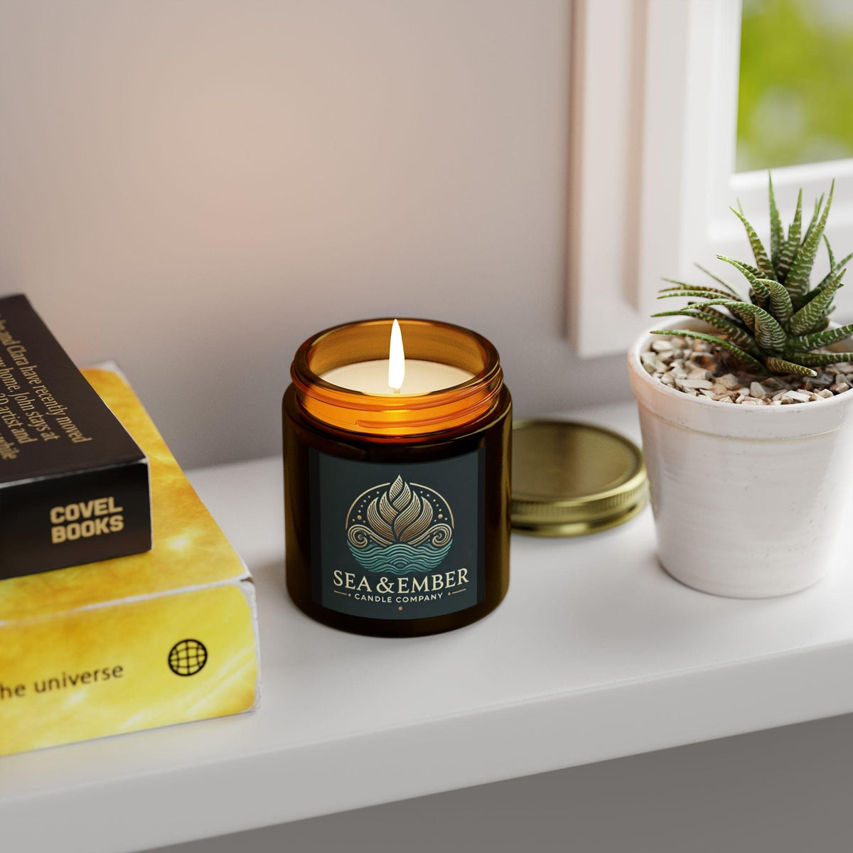 Candle Ocean Vibes Relaxation Scented
