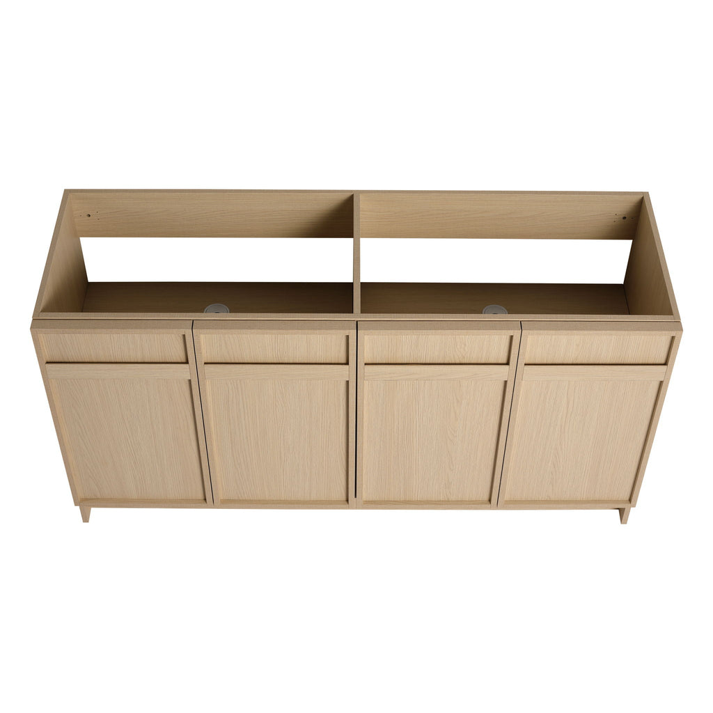 Modern Freestanding Bathroom Vanity & Soft Close Cabinet Doors