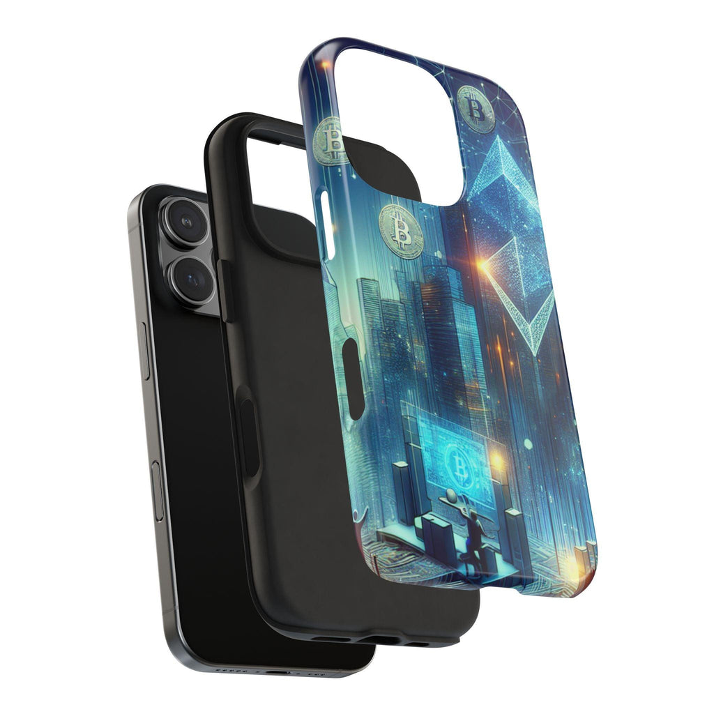 Phone Case - Cryptocurrency Enthusiasts Futuristic Design