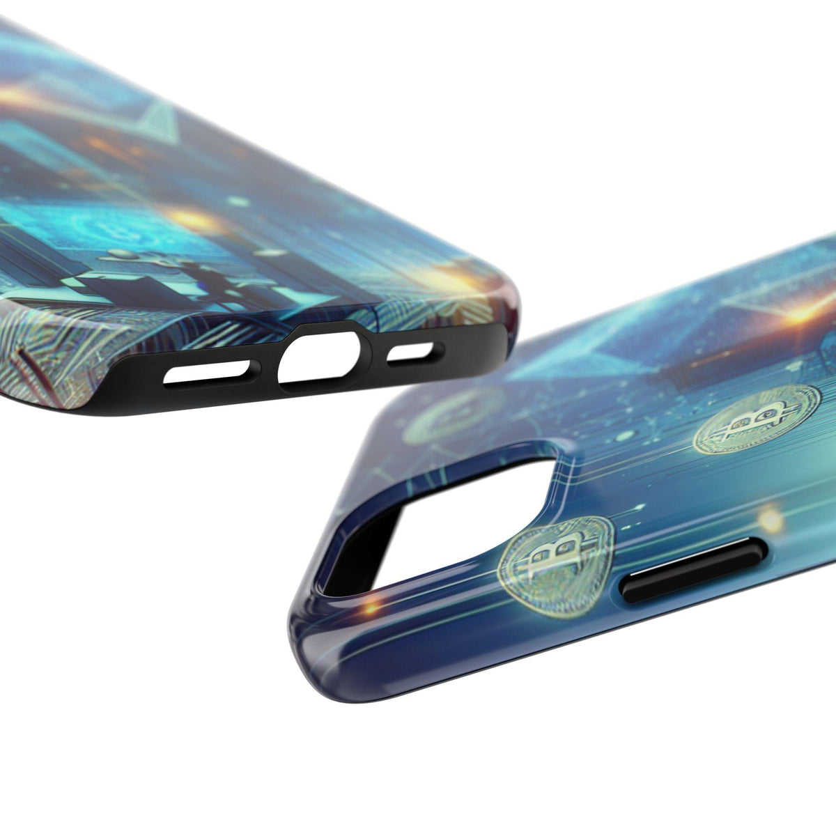 Phone Case - Cryptocurrency Enthusiasts Futuristic Design