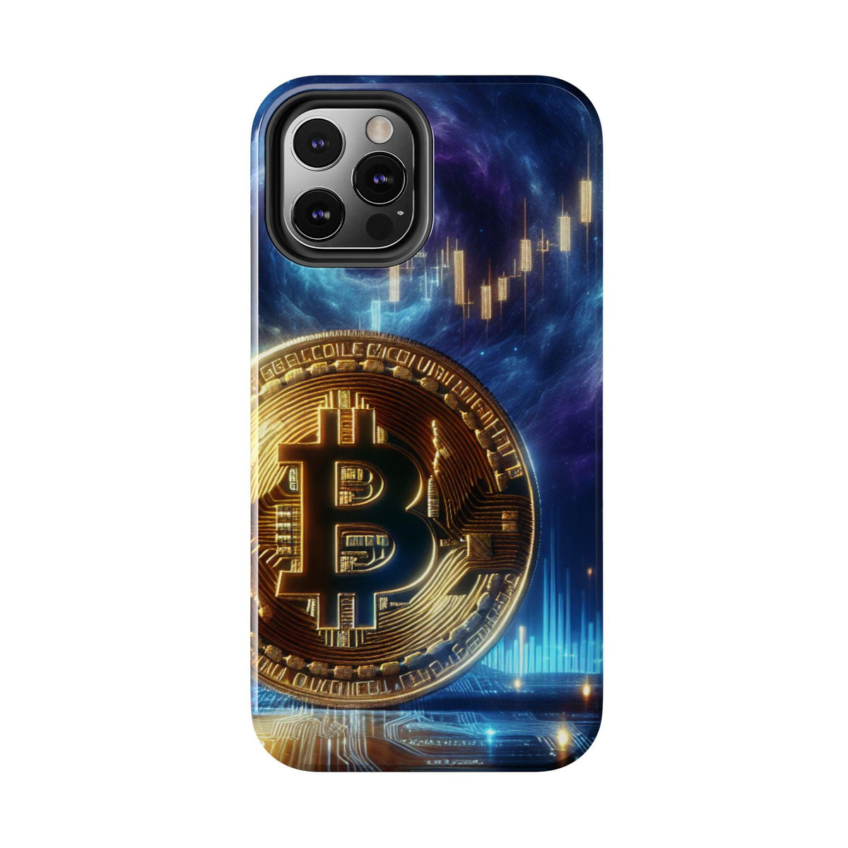 Bitcoin Chart Tough Phone Case