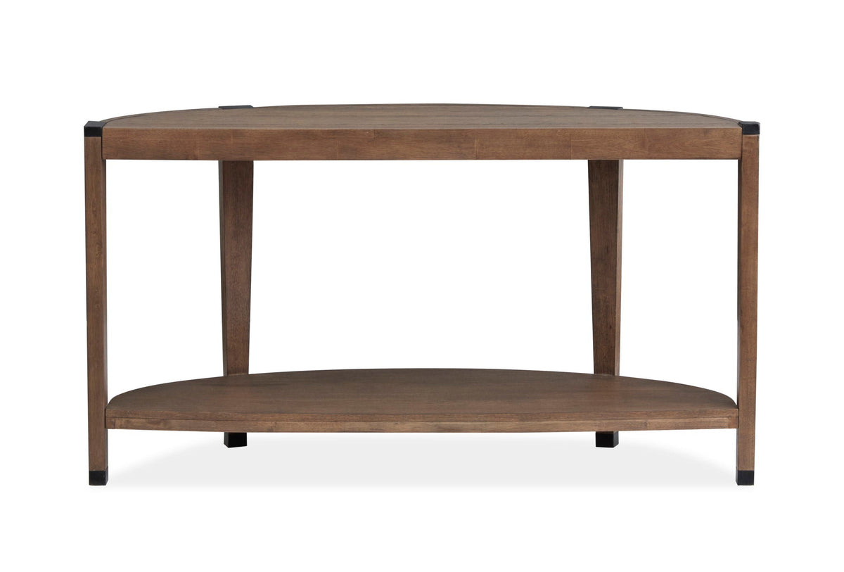 Kaysen - Demilune Sofa Table - Wallaby