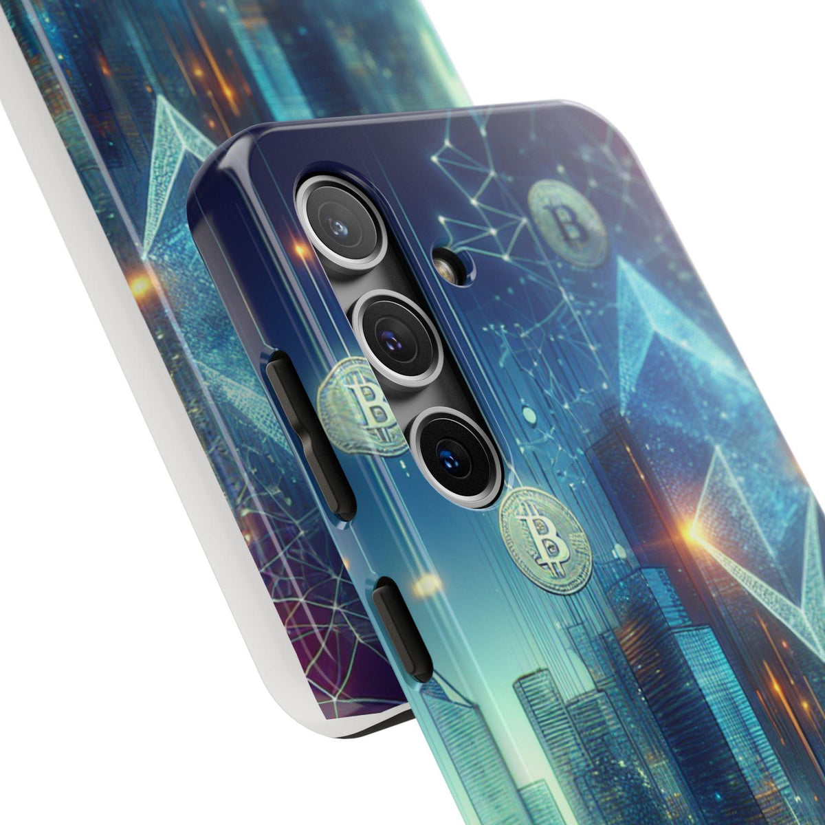 Phone Case - Cryptocurrency Enthusiasts Futuristic Design